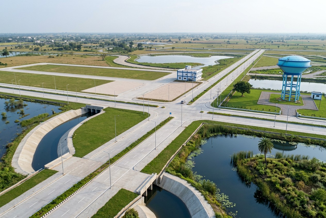 Natrip Industrial Township — architectural rendering