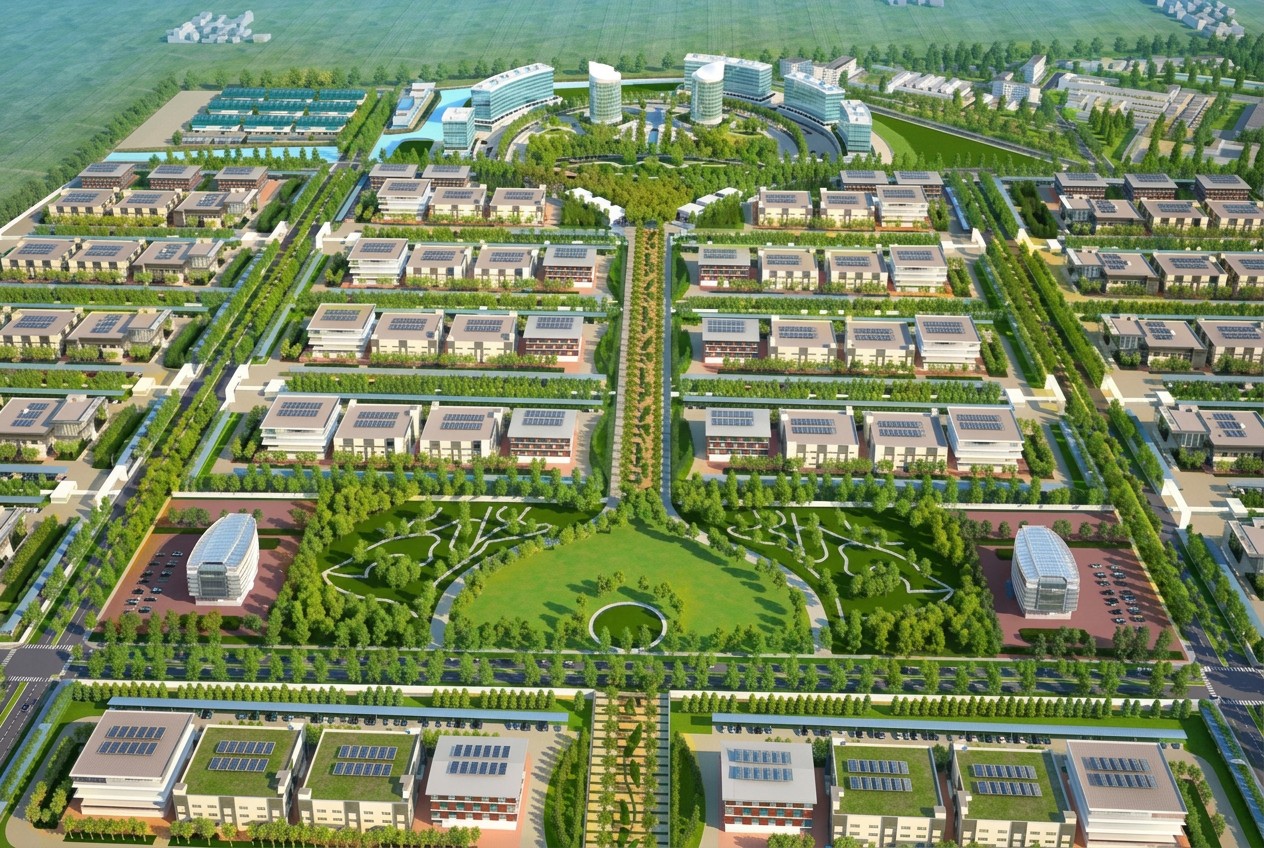 Natrip Industrial Township — architectural rendering