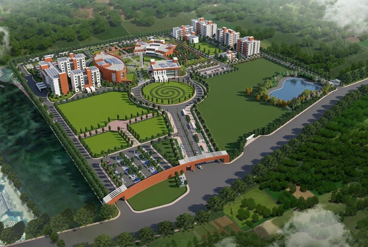 National Institute of Governance & Urban Management — architectural rendering