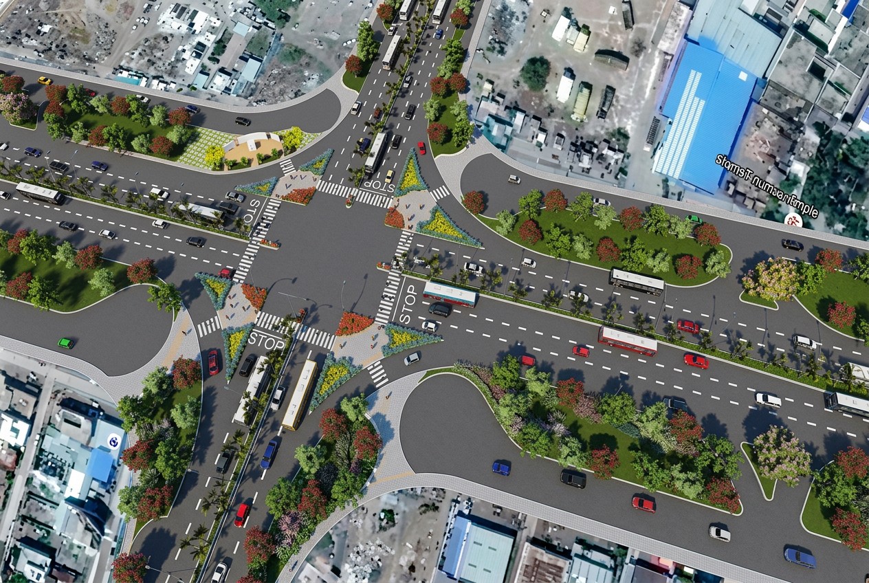 Urban Infrastructure (MR9) — architectural rendering
